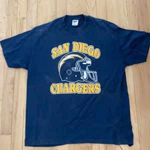Vintage 80s San Diego Chargers T-shirt